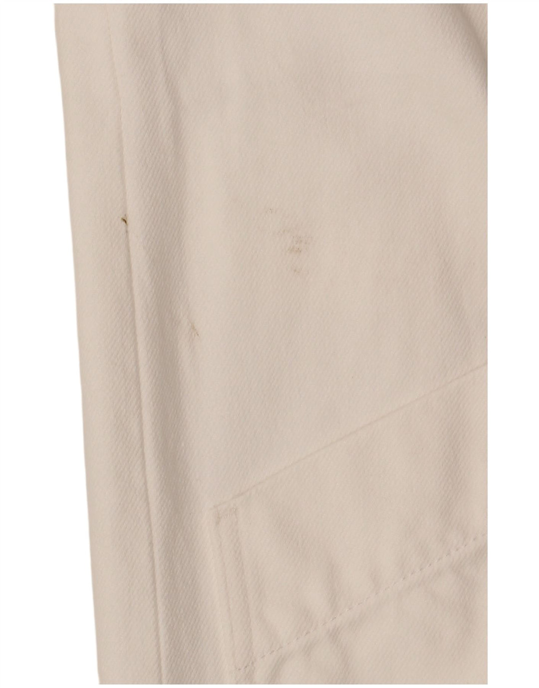 Gonna longuette in denim da donna Zara media W30 cotone bianco