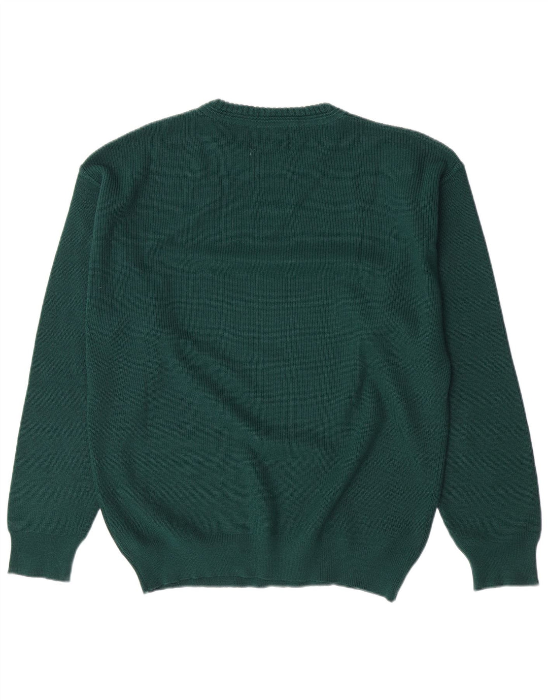 Maglione maglione girocollo con grafica da uomo Explorer IT 50 lana verde medio