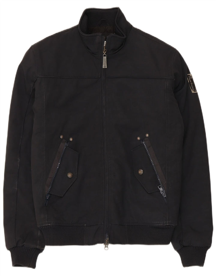 Bomboogie Bomber imbottito da uomo UK 38 poliestere nero medio