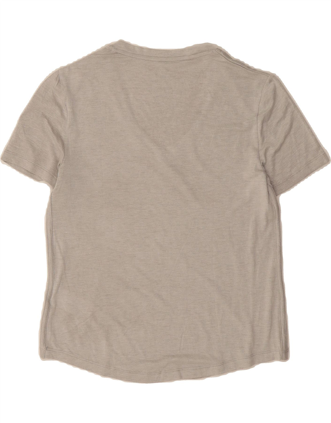 REEBOK Womens T-Shirt Top UK 6 XS Grey Polyester Vintage Reebok and Second-Hand Reebok from Messina Hembry 