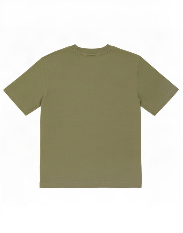 T-shirt grafica da ragazzo Adidas Top 9-10 anni in cotone verde