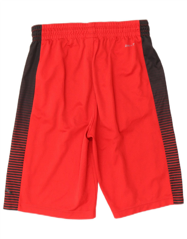 Pantaloncini sportivi Jordan Dri Fit Graphic da uomo, piccoli, in poliestere color block rosso