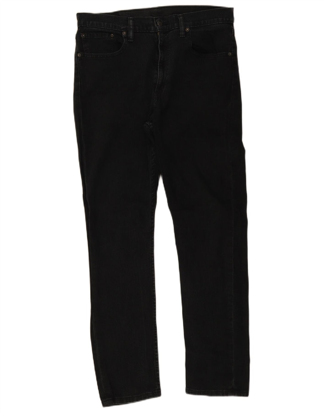 Jeans slim da uomo Levi's W34 L30 cotone nero