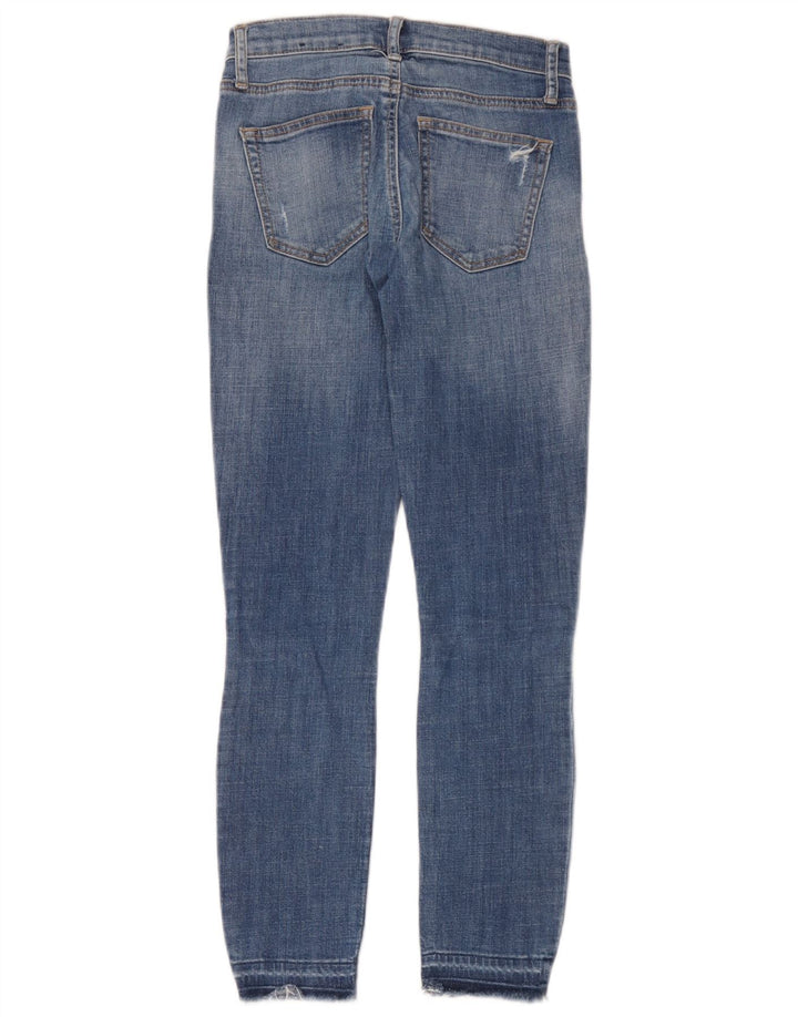 Jeans slim invecchiati da uomo Gap W24 L27 cotone blu