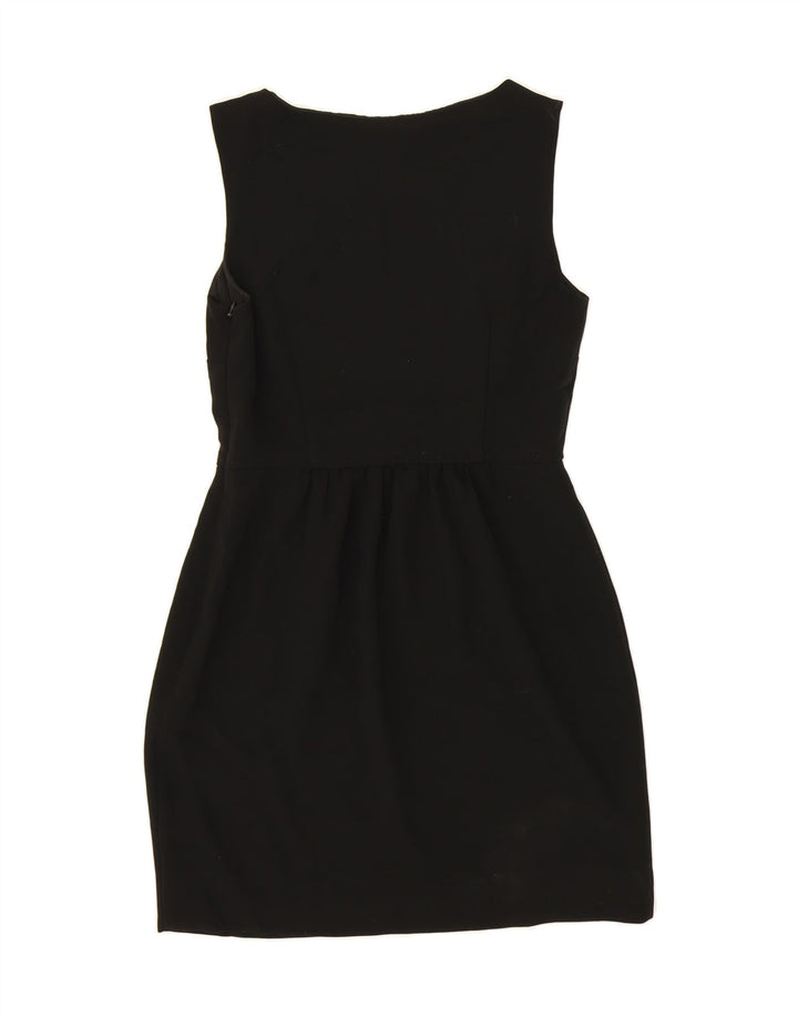 J. CREW Womens Sleeveless Bodycon Dress US 2 XS Black Polyester Vintage J. Crew and Second-Hand J. Crew from Messina Hembry 