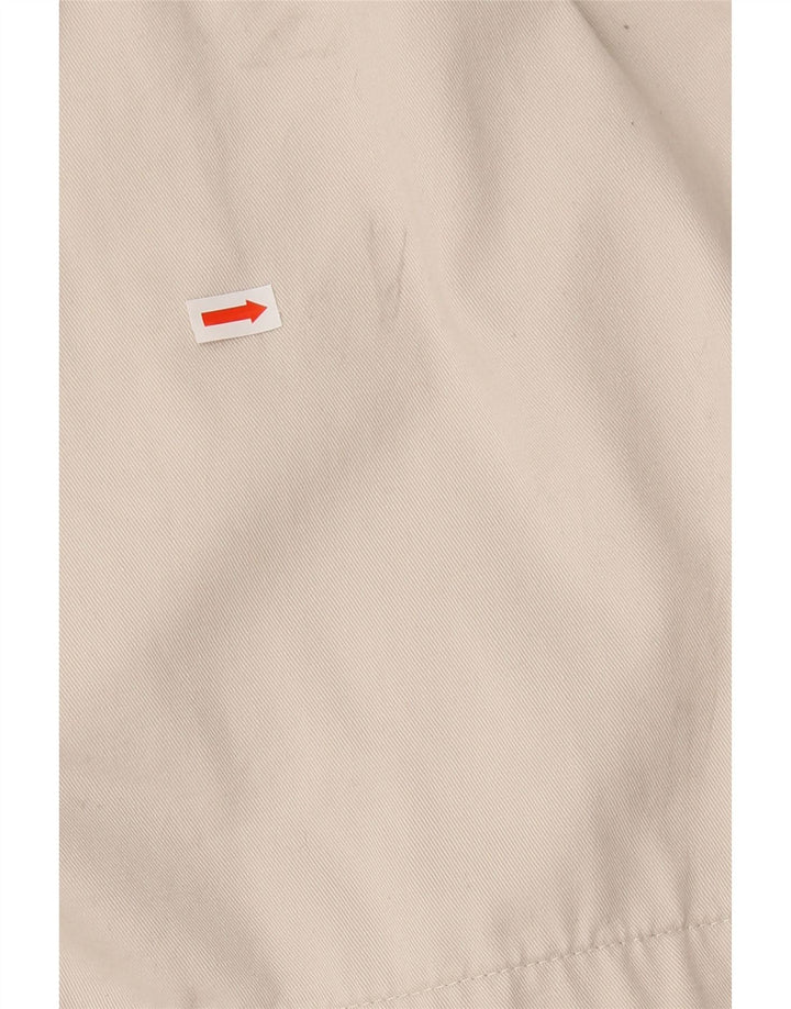 DOCKERS Pantaloncini chino con pegging da uomo Stain Defender W38 XL cotone grigio