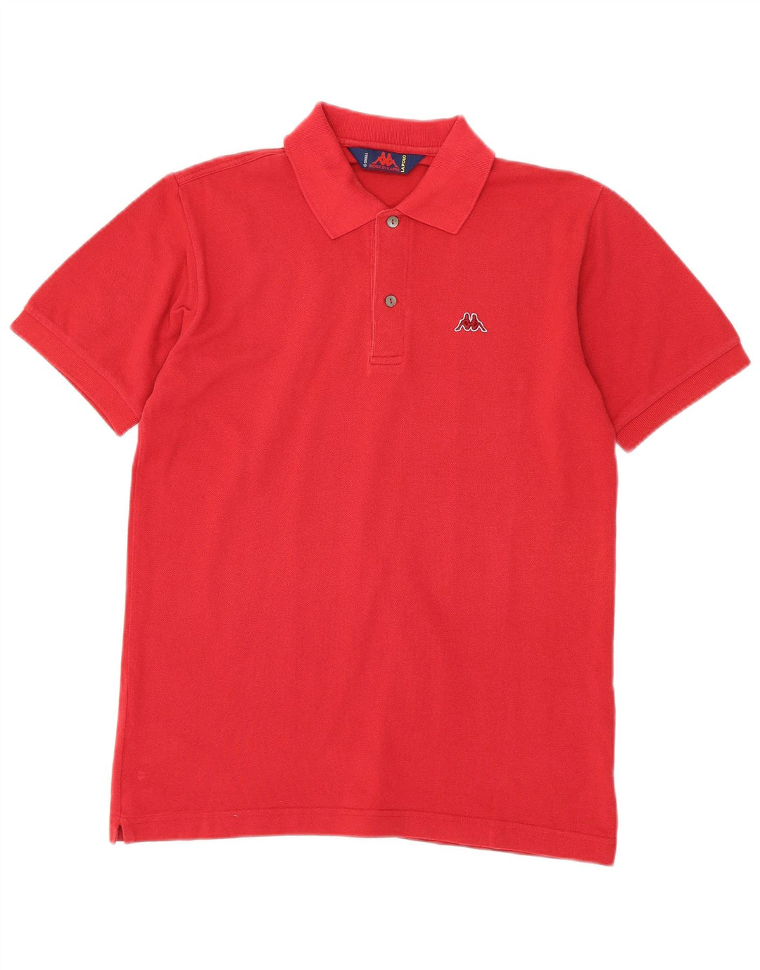 Polo Kappa Uomo Small Rossa In Cotone