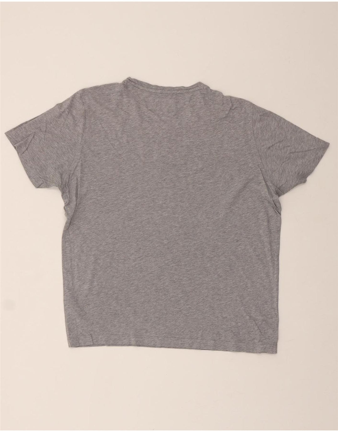 TOMMY HILFIGER Mens T-Shirt Top Large Grey Cotton Vintage Tommy Hilfiger and Second-Hand Tommy Hilfiger from Messina Hembry 