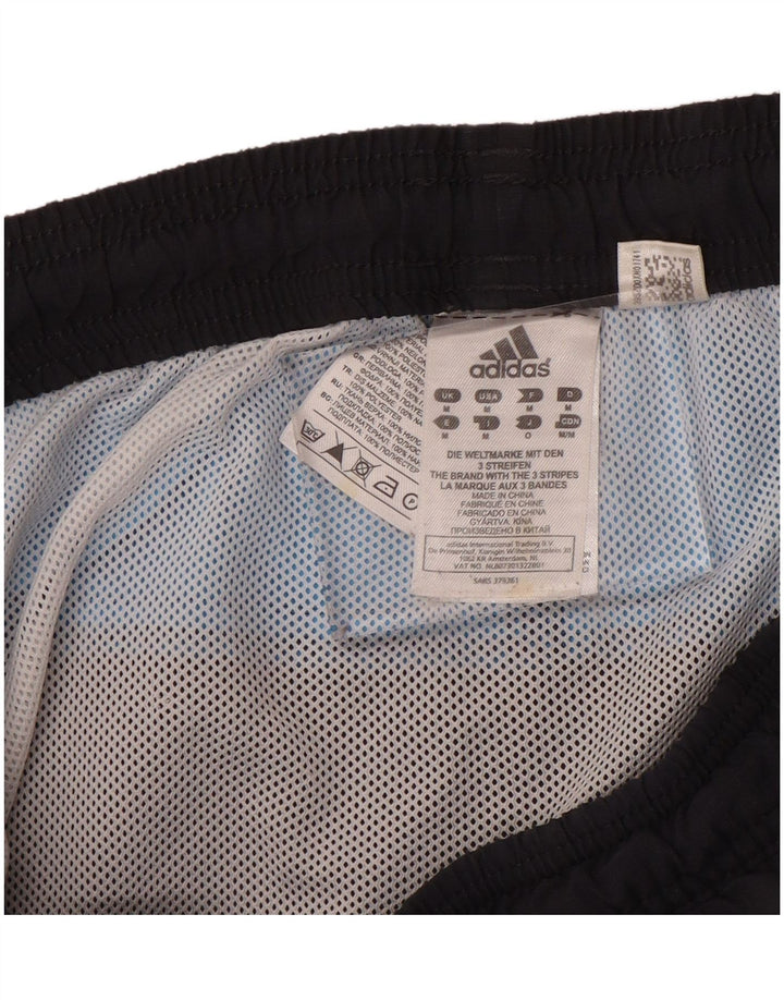 Pantaloncini sportivi da uomo ADIDAS medio blu navy in poliestere color block