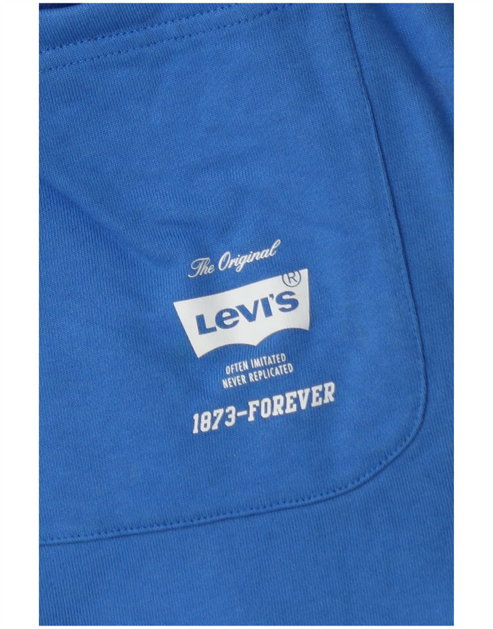 LEVI'S Mens Sport Shorts 2XL  Blue Cotton