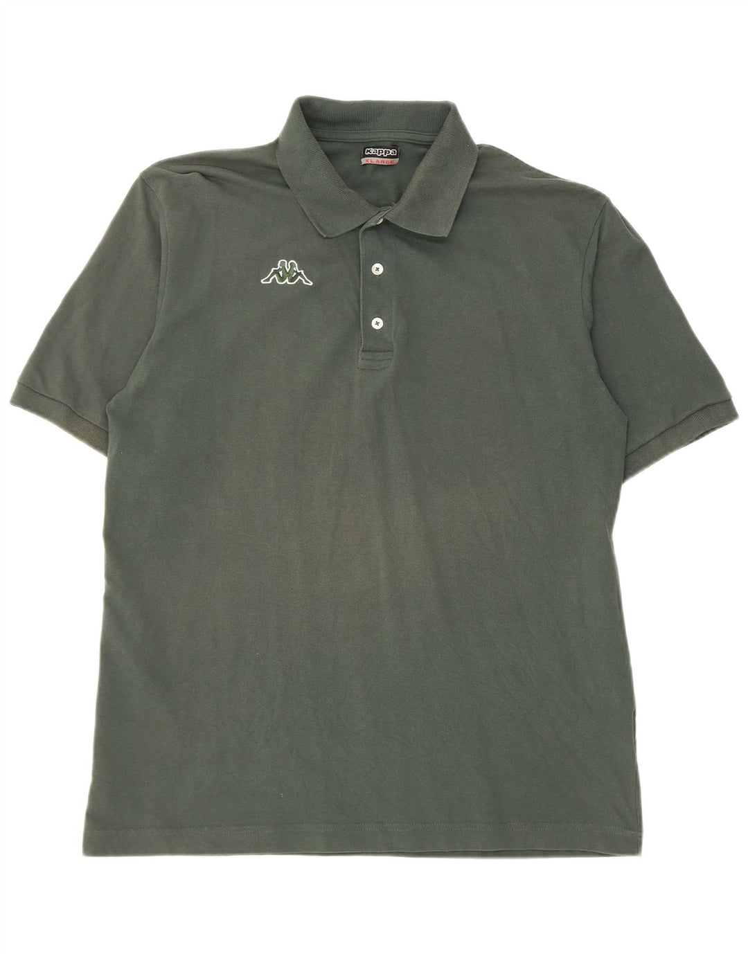 Polo Kappa Uomo XL Verde Cotone