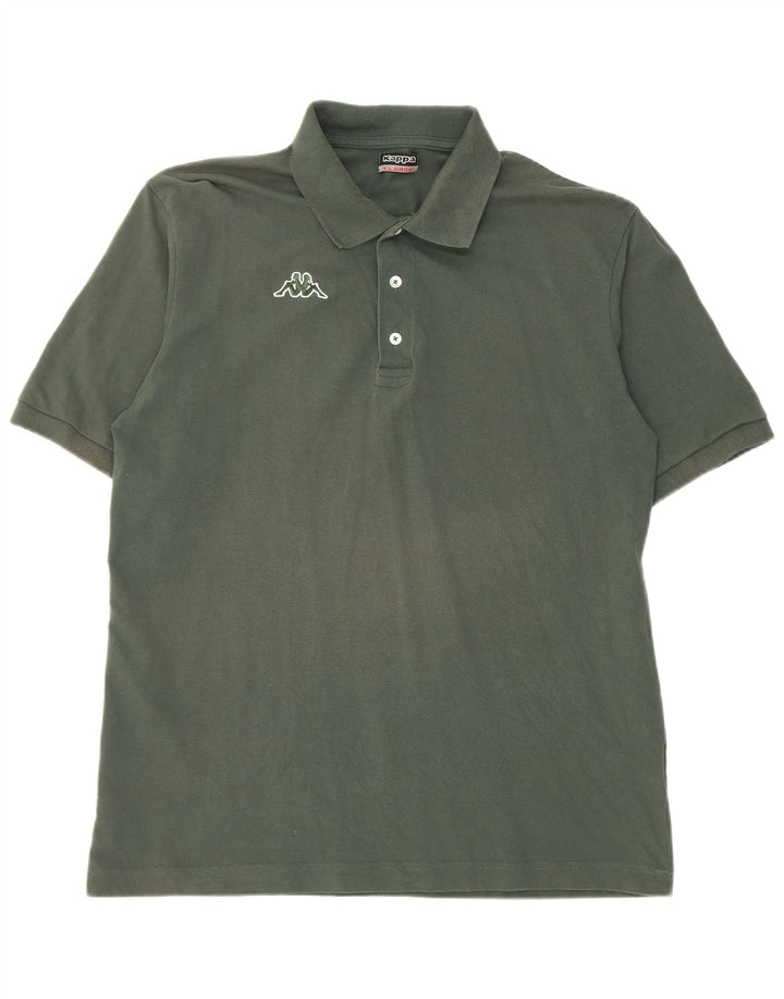Polo Kappa Uomo XL Verde Cotone