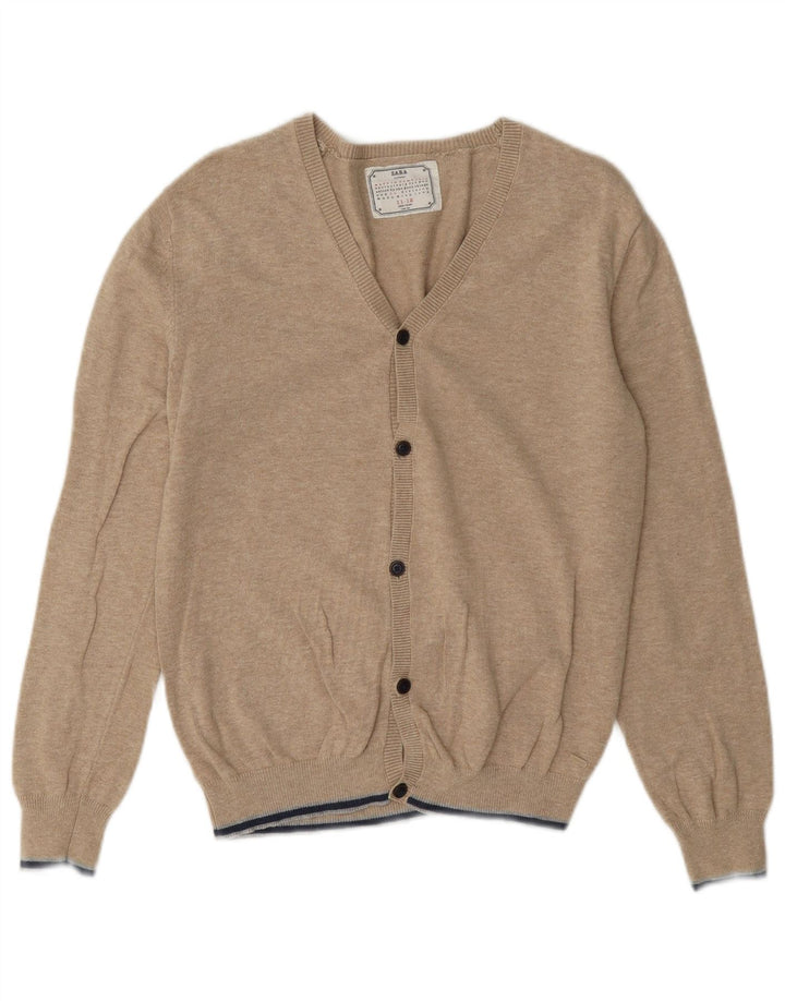 Maglione cardigan per ragazzi Zara 11-12 anni Beige