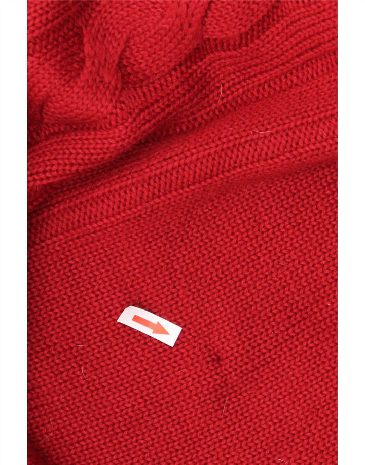 Maglione maglione girocollo da uomo Daniel Hechter 4XL lana bordeaux