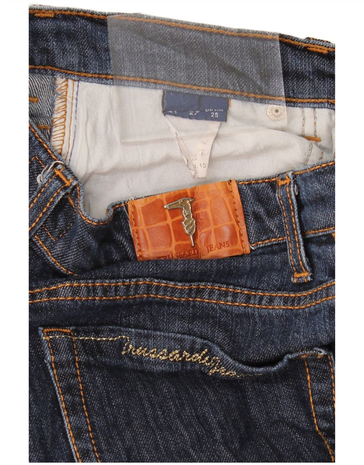 Jeans Dritti Donna TRUSSARDI W25 L30 Blu Navy