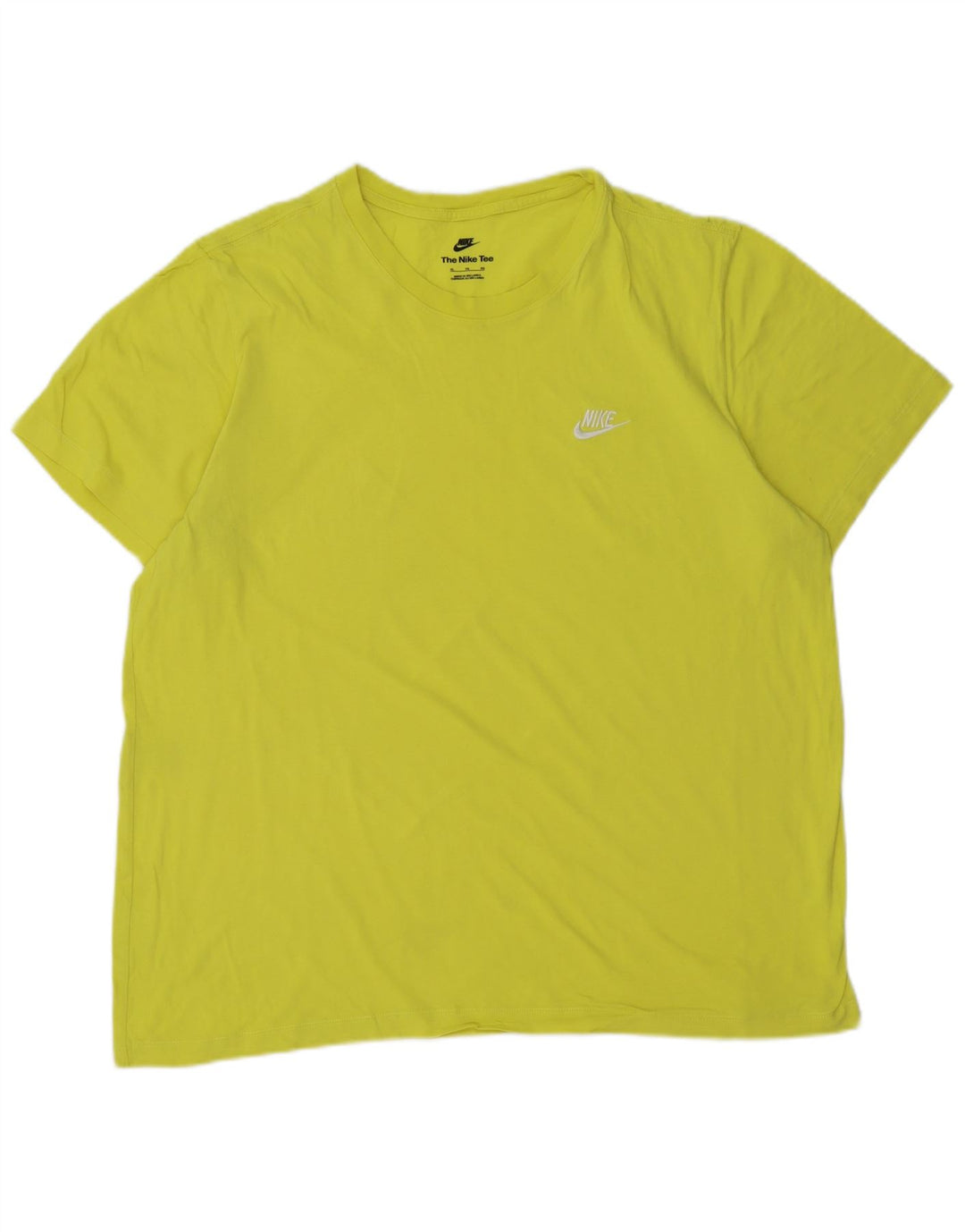 T-shirt da uomo NIKE Top XL verde cotone