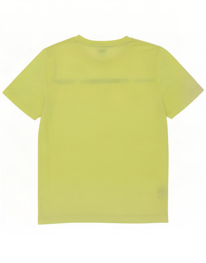 T-shirt grafica da uomo Puma Top piccola in poliestere verde