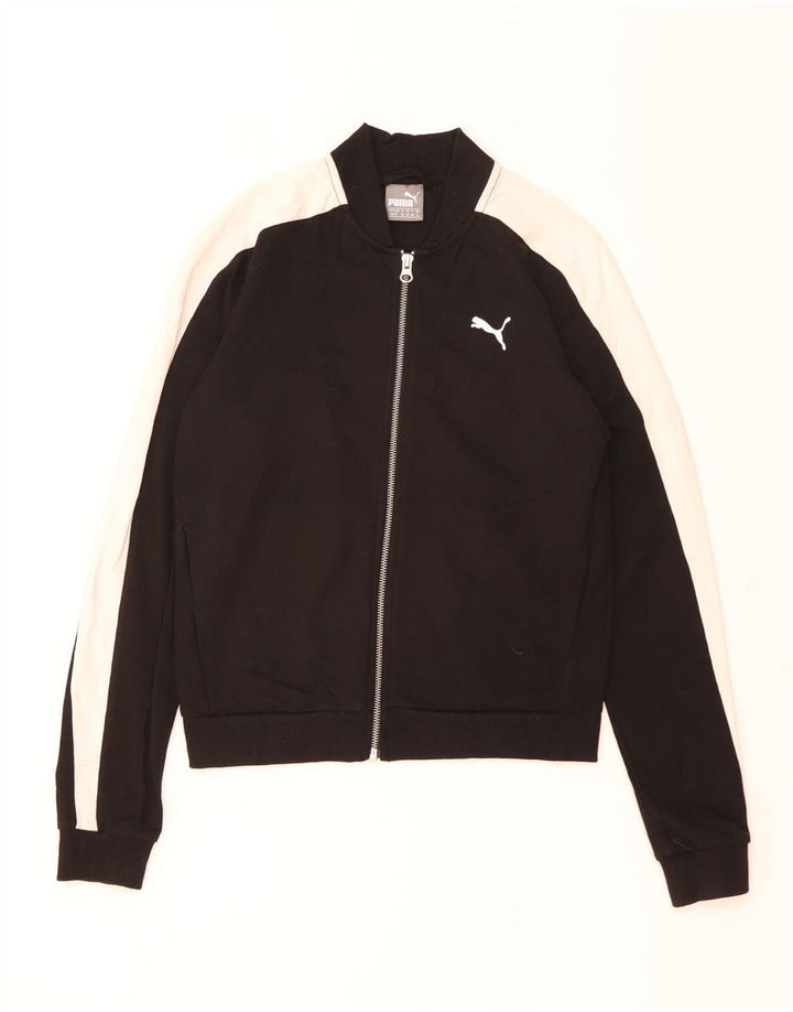 Giacca da tuta da donna Puma UK 8 Small Black Colourblock