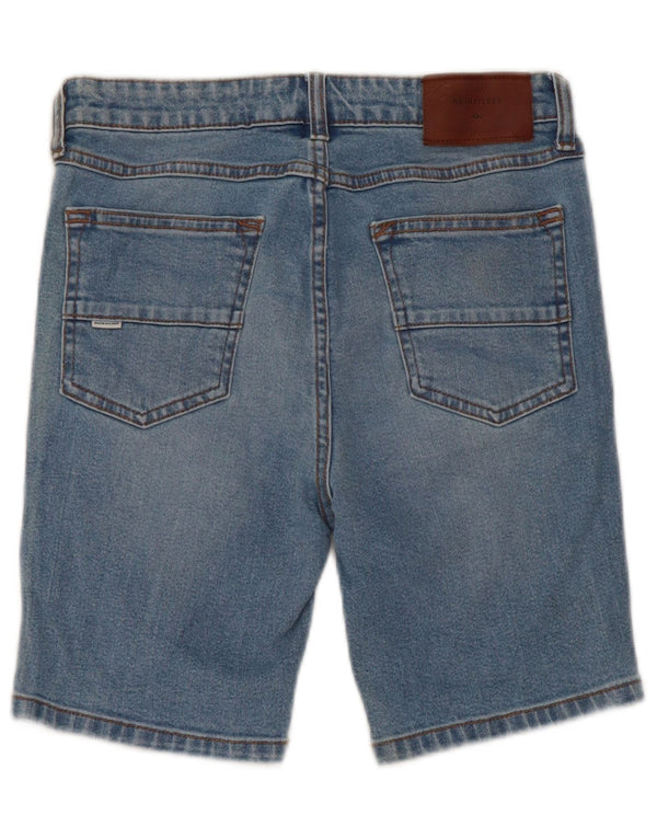 Pantaloncini di jeans Quiksilver per ragazzi 11-12 anni W26 cotone blu
