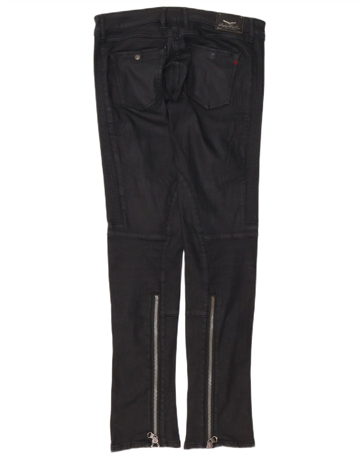 REPLAY Pantaloni casual slim da donna W30 L32 neri