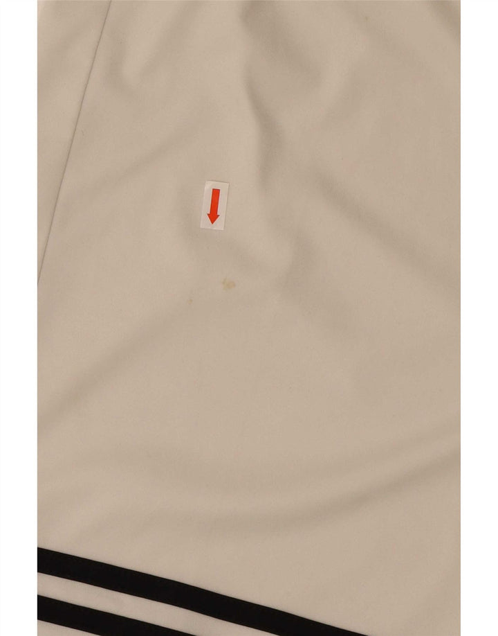 Pantaloncini sportivi Adidas Climalite da uomo XL poliestere bianco