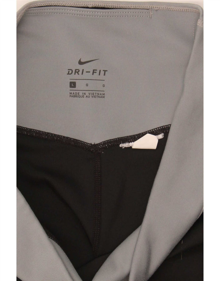 Leggings Nike Dri Fit Crop da donna UK 14 Large multicolore Colourblock
