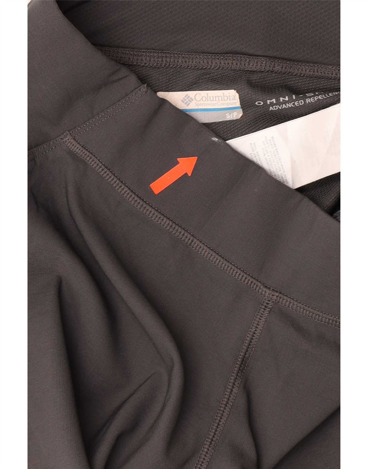 Pantaloncini sportivi Columbia Omni-Shield da donna UK 8 Small Poliestere grigio