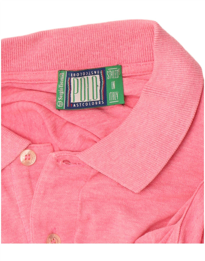 SERGIO TACCHINI Polo Uomo Cotone Rosa Medio