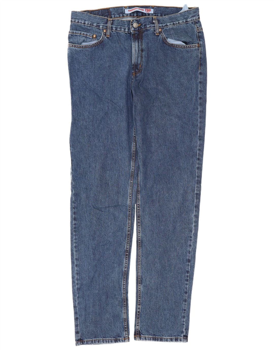Jeans dritti da uomo Carrera 700 vestibilità regolare W36 L33 cotone blu