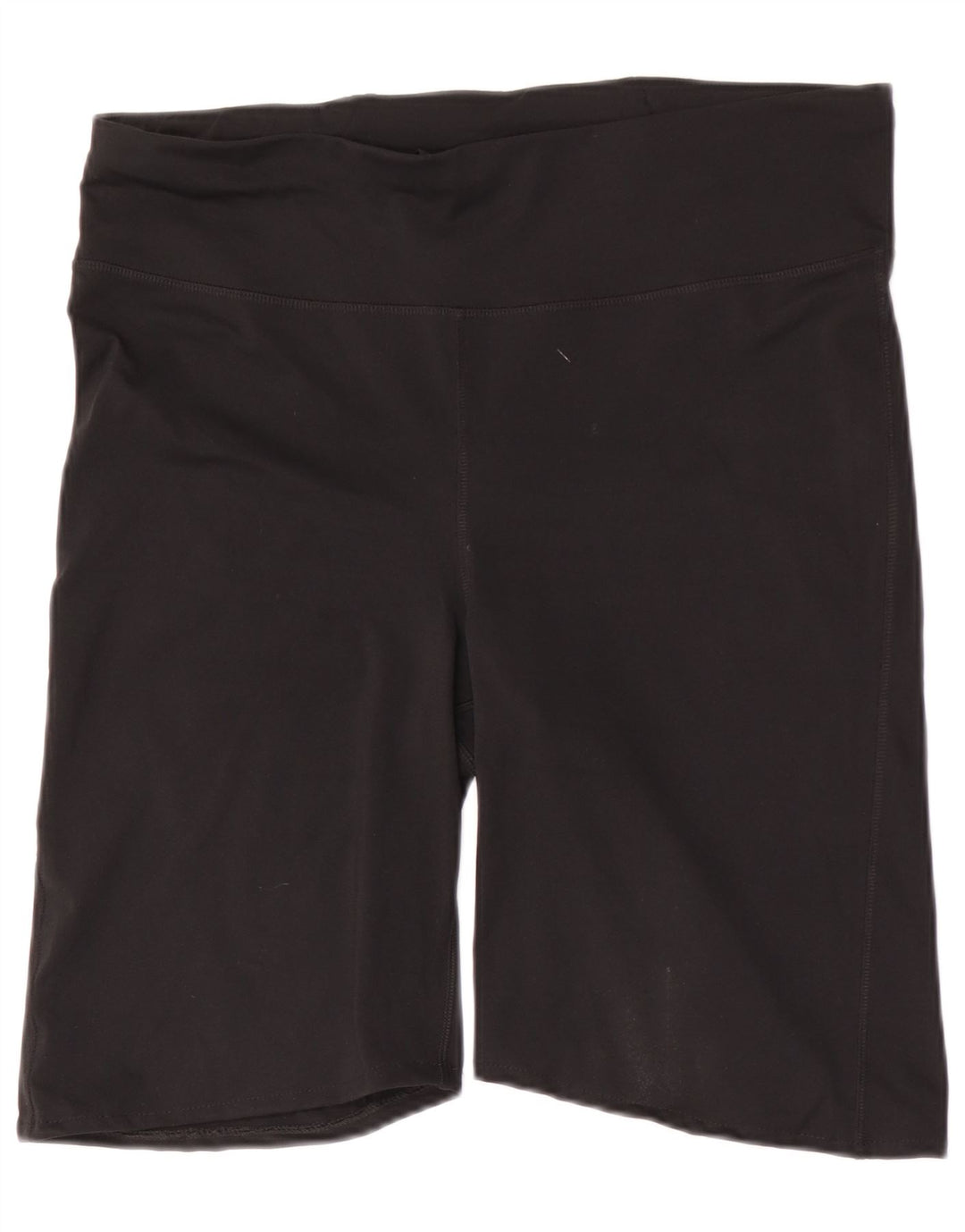 MARKS & SPENCER Pantaloncini Sportivi da Donna Taglio Regolare UK 16 Large Nero