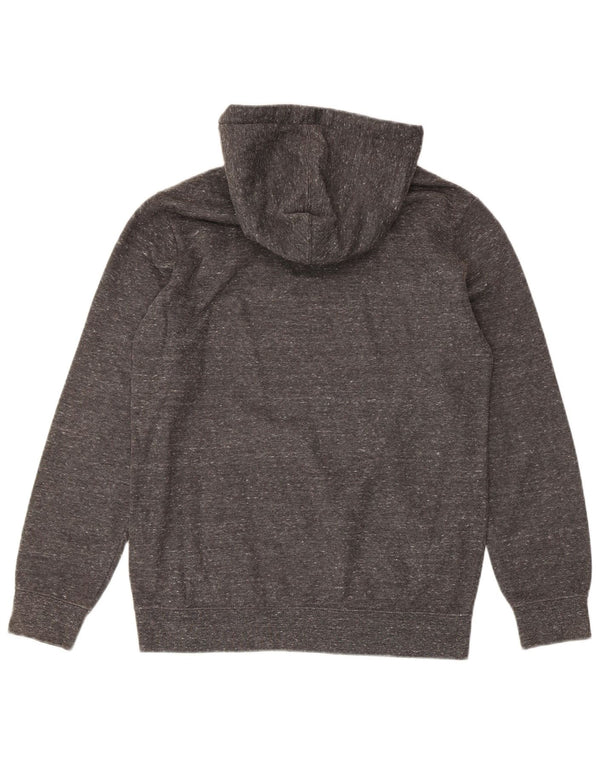 Felpa con cappuccio grafica Champion da ragazzo 13-14 anni XL in cotone chiazzato grigio