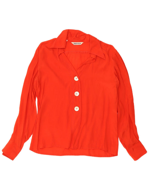 Camicia da donna vestibilità regolare a maniche lunghe Pancaldi grande rossa