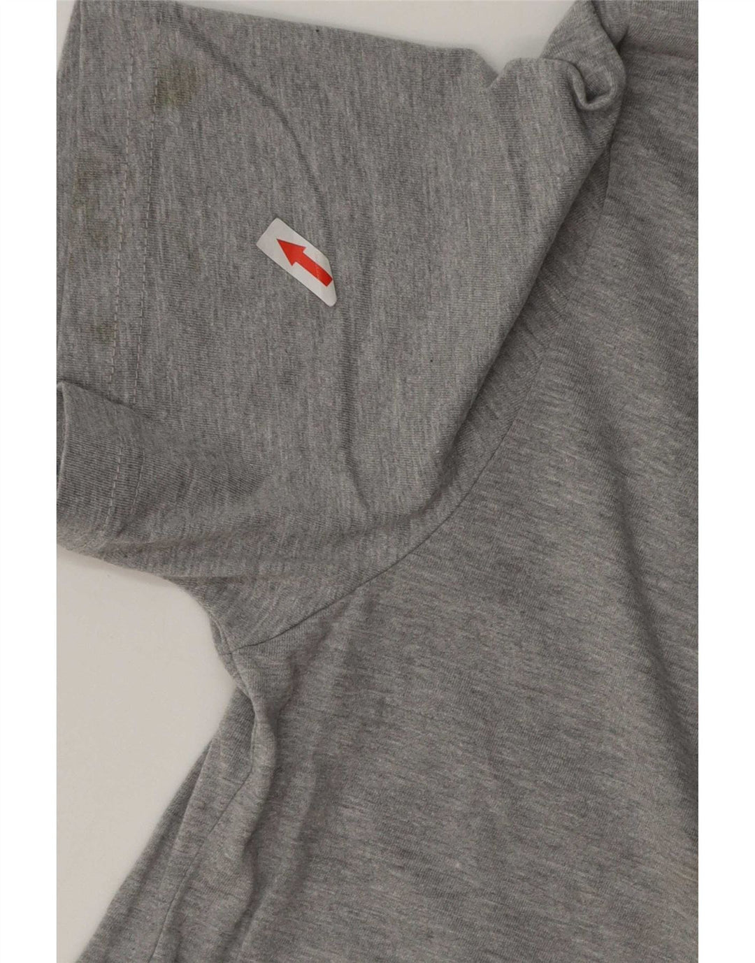 T-shirt Nike da uomo dal taglio atletico, in cotone grigio medio