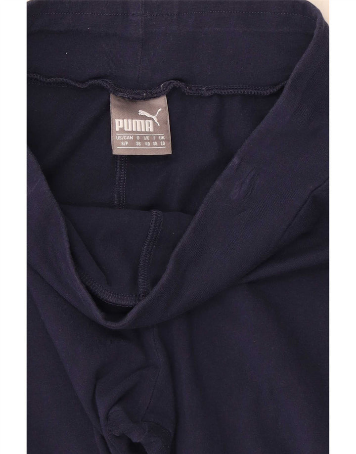 Leggings grafici da donna Puma UK 10 Small Blu Navy
