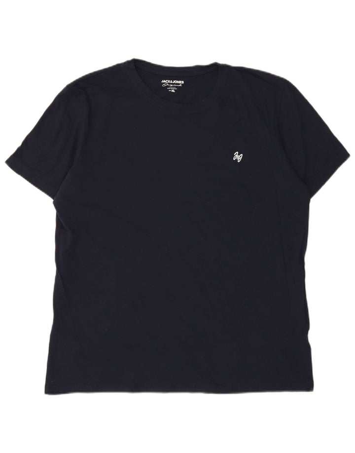 Maglietta da uomo Jack & Jones Top XL Blu navy
