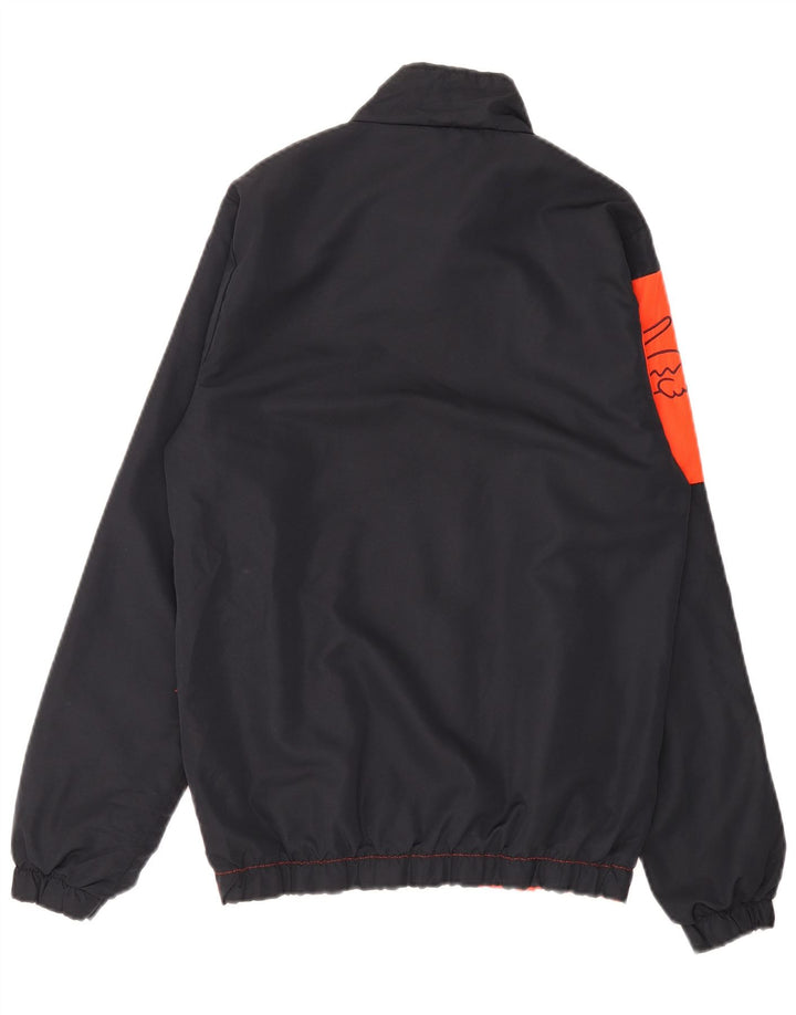 Giacca da ginnastica da uomo con grafica Lacoste taglia 4 Medium Black Colourblock