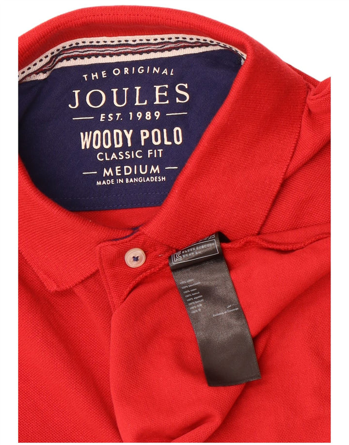 Polo Joules da uomo vestibilità classica in cotone rosso medio