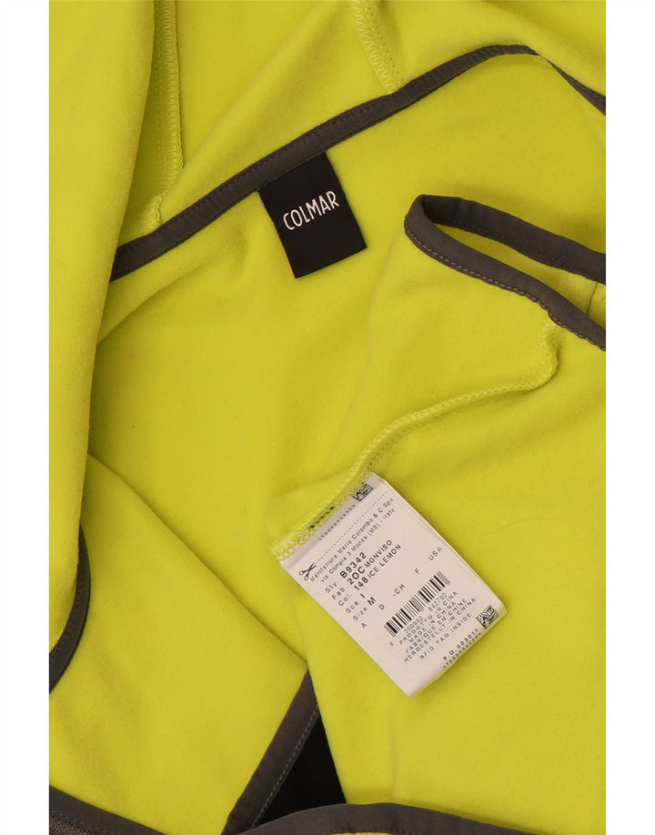 Maglione con cappuccio e zip da donna Colmar UK 14 Poliestere giallo medio