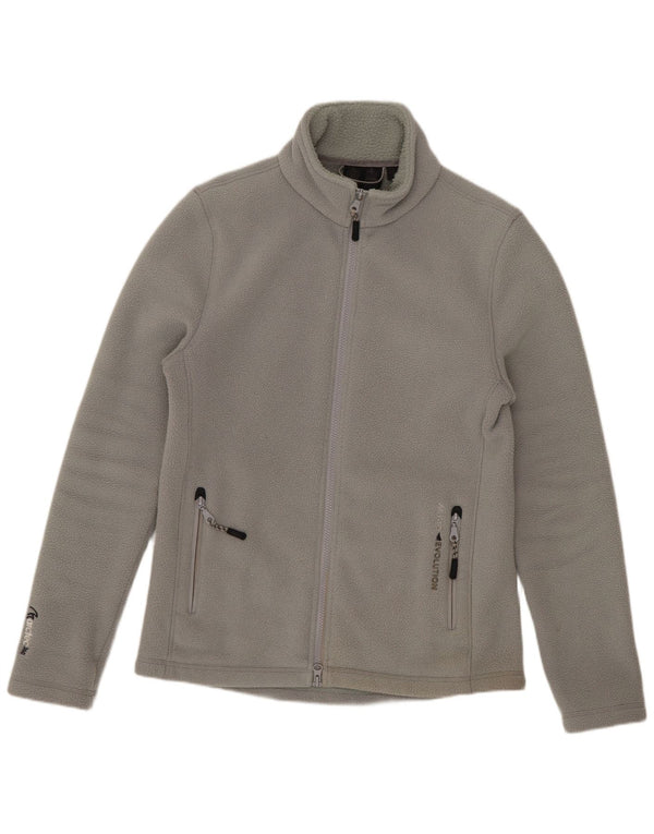 Giacca in pile da donna Musto UK 12 Poliestere grigio medio