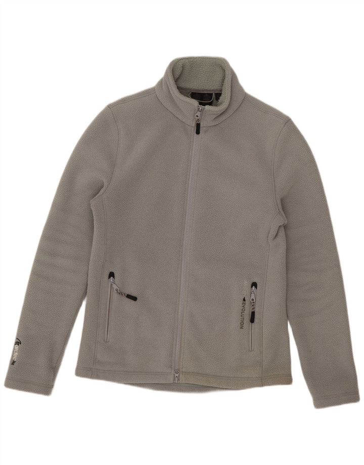 Giacca in pile da donna Musto UK 12 Poliestere grigio medio