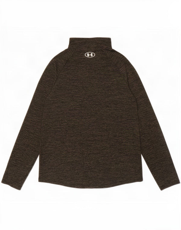 Top della tuta da donna vestibilità ampia Under Armour UK 8 Small Khaki Flecked