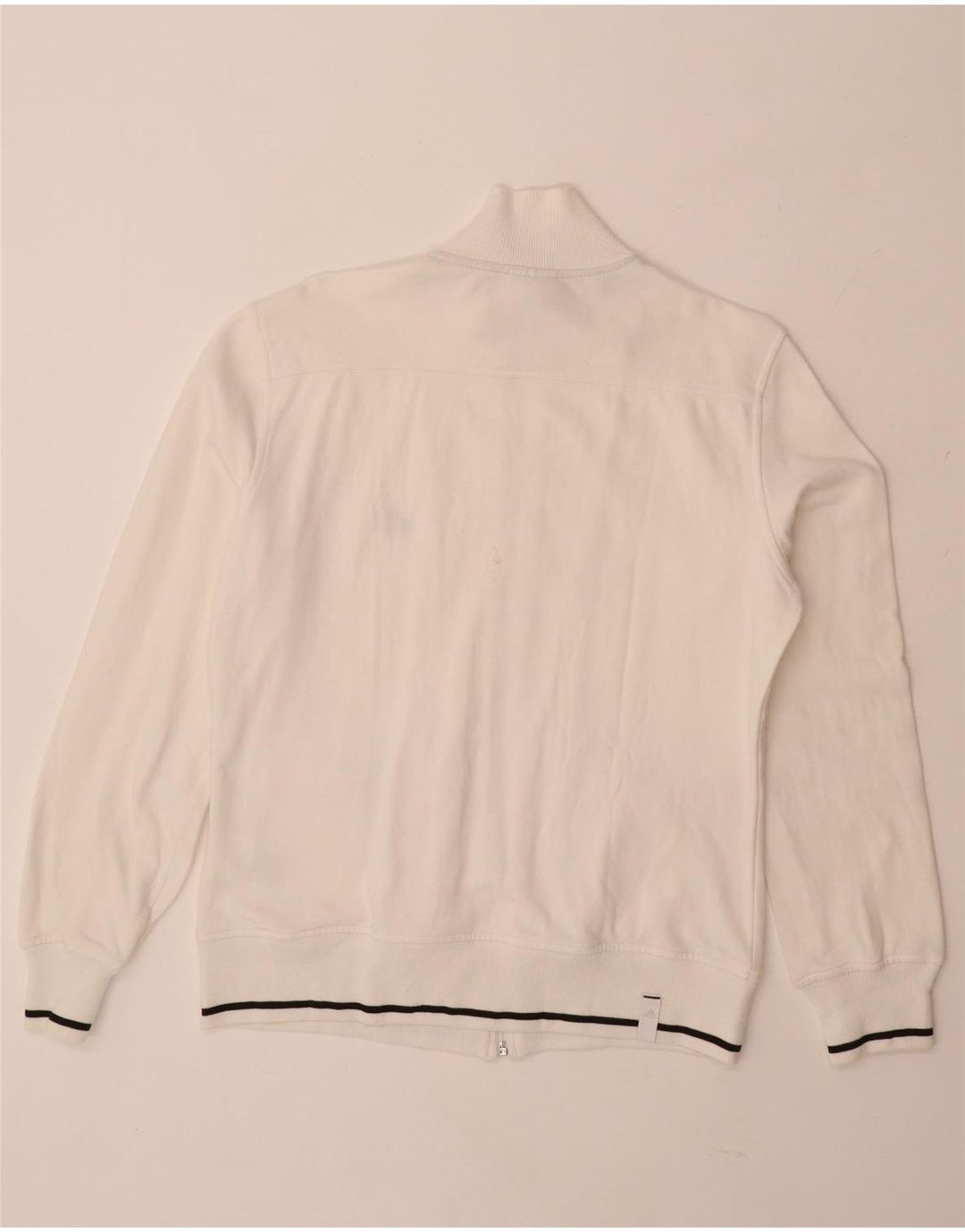 Giacca da tuta da uomo ADIDAS UK 40/42 Cotone bianco medio