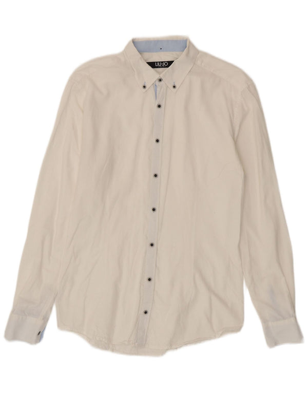 Camicia Uomo Liu Jo Piccola Bianca