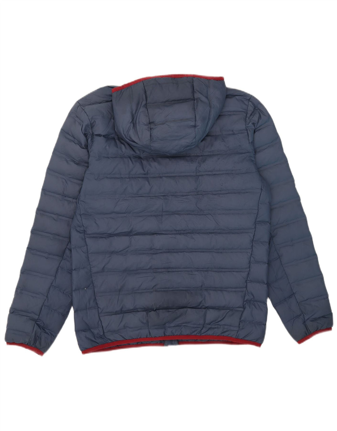 Giacca imbottita con cappuccio da uomo Columbia UK 38 poliestere medio blu navy