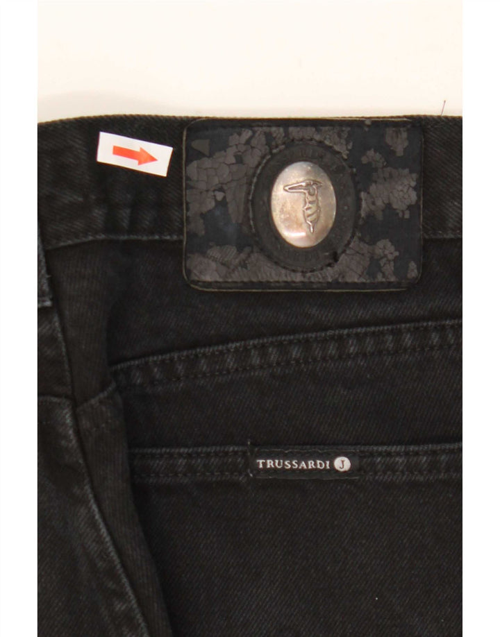 Jeans Trussardi Uomo Tapered W34 L29 Cotone Nero