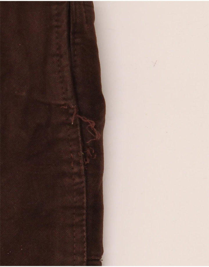 Giacca a vento vintage da uomo IT 54 2XL Cotone color block marrone