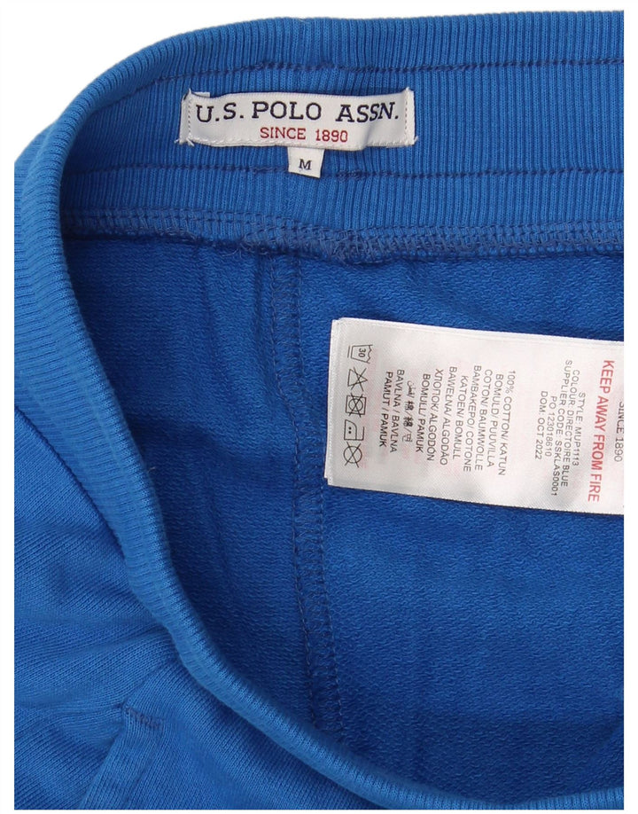POLO ASSN. Pantaloncini sportivi da uomo in cotone blu medio