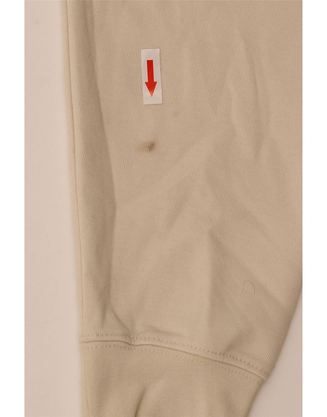 Maglione Zara da uomo con collo alto piccolo in cotone bianco sporco