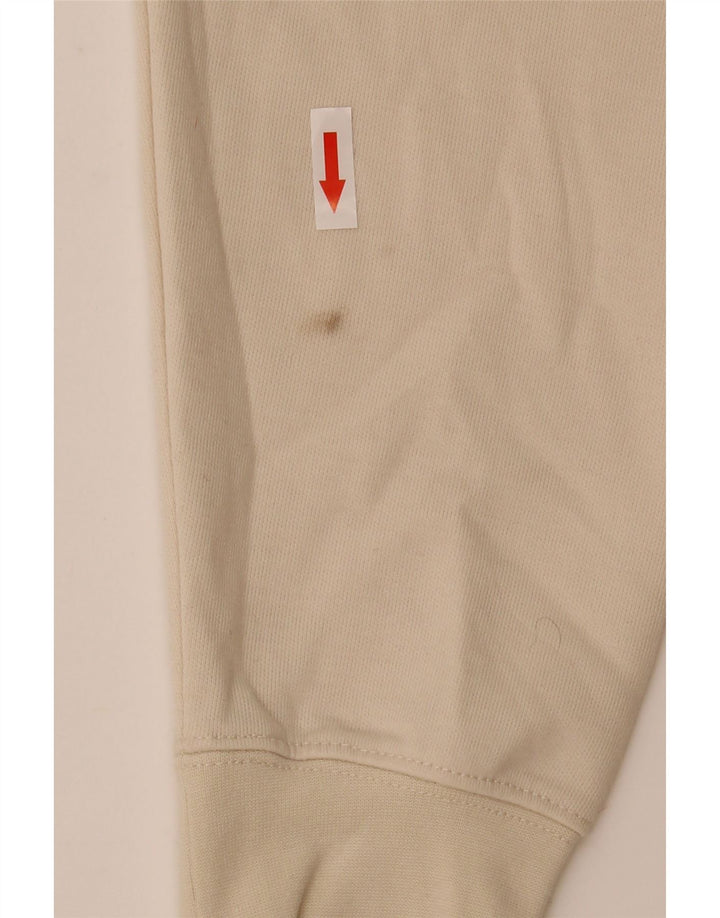 Maglione Zara da uomo con collo alto piccolo in cotone bianco sporco