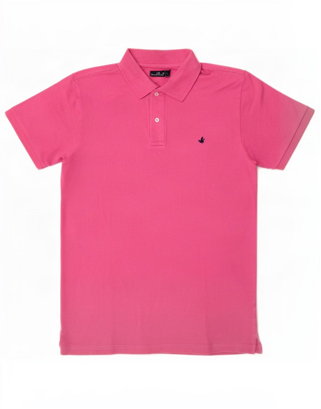 Polo da uomo Brooksfield in cotone rosa medio